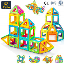 Załaduj obraz do przeglądarki galerii, Condis 62Pcs Magnetic Building Blocks Set - Condistoys
