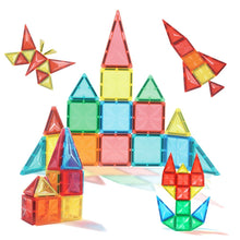 Załaduj obraz do przeglądarki galerii, Condis Magnetic Building Tiles for Kids 30 pcs, Magnetic Blocks Set Construction STEM Magnets Toys for Children Boys and Girls Age 3 4 5 6 7 Year Old - Condistoys
